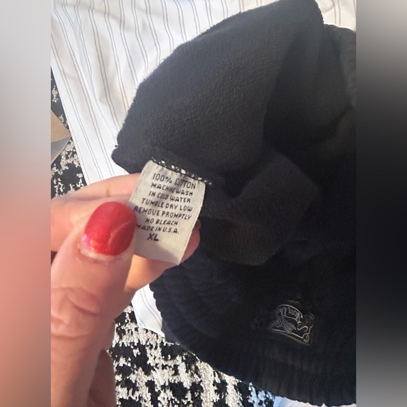 Von Dutch Black Sweatpants with Glitter Detail Size XL New - Picture 7 of 7